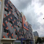 广告标志氟碳喷涂铝单板冲孔板