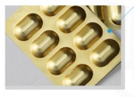 片剂胶囊包装 金色冷成型复合铝箔