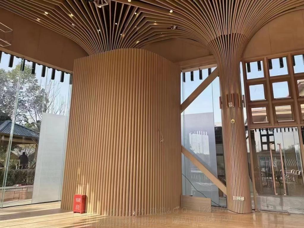 本地铝挡板金属幕墙板安装图