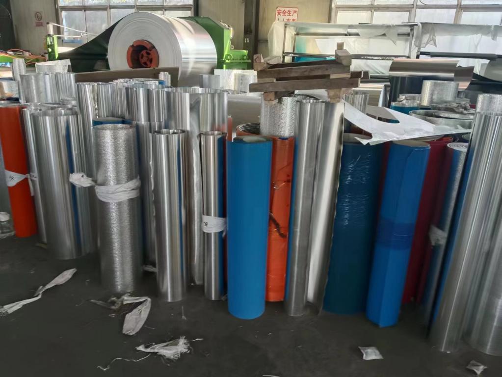 0.9毫米保温铝卷经销商各种花纹铝板板