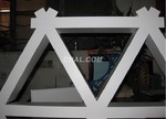 铝合金格栅吊顶 大三角铝格栅